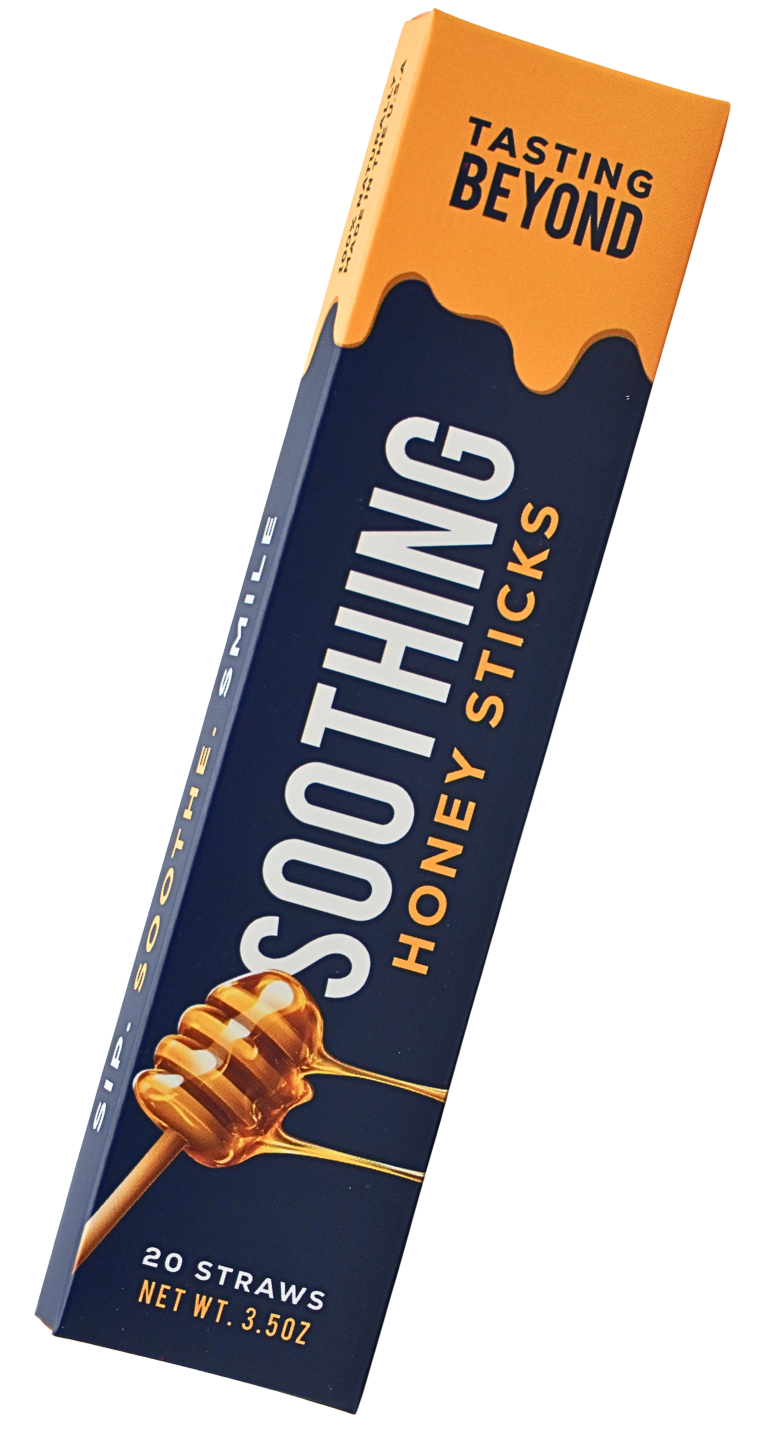 Soothing Lemon Ginger Honey Sticks